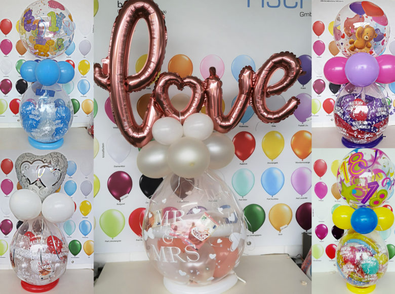 Love Geschenkballon Hochzeit