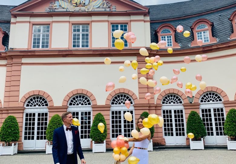 Hochzeit Ballonexplosion